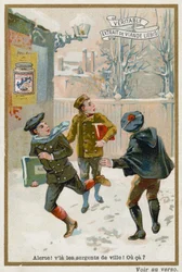 Achtung! Da sind die Polizisten! Wo ist das?